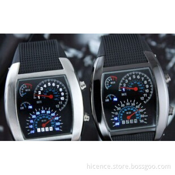 2015 New Alloy Case Airline Man LED Watch From China